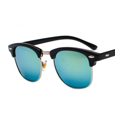 Men's Semi-Rimless Sunglasses