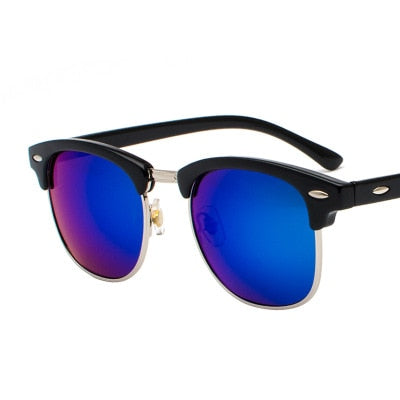 Men's Semi-Rimless Sunglasses