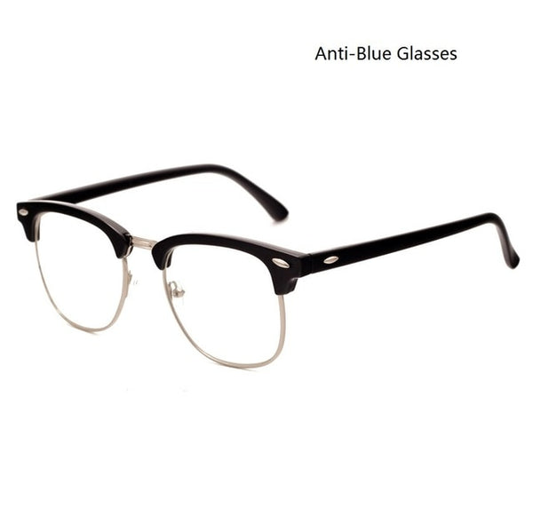 Men's Semi-Rimless Sunglasses