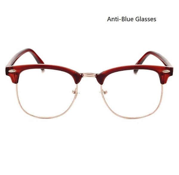 Men's Semi-Rimless Sunglasses