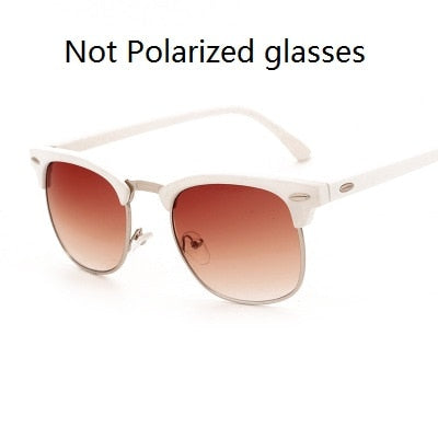 Men's Semi-Rimless Sunglasses