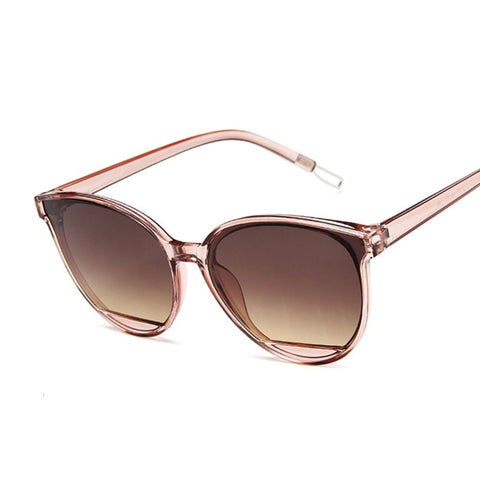 Classic Oval Red Women Sunglasses