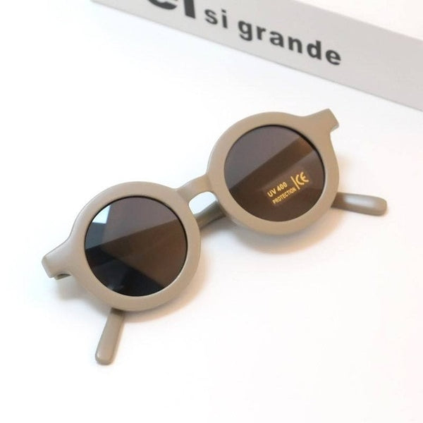 Retro Round Sunglasses For Kids